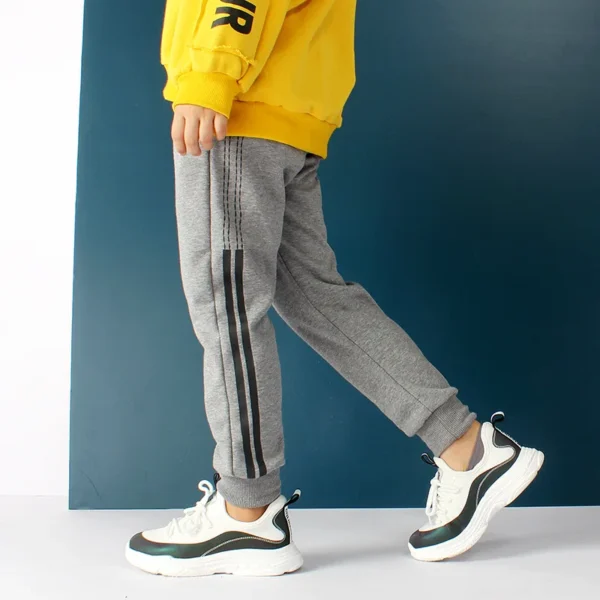 Boy Pants Korean Style Fashion Spring Autumn Cotton Sport Pants Teens Adolescent Sweatpant 10 12 Years Kids Leisure Trousers 6