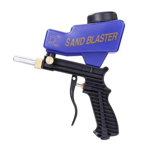 Pneumatic Blasting Gun Set Sandblasting Adjustable Machine Rust Device Gravity Spray Sand Powerful Jet Pistol Professional Tool 2