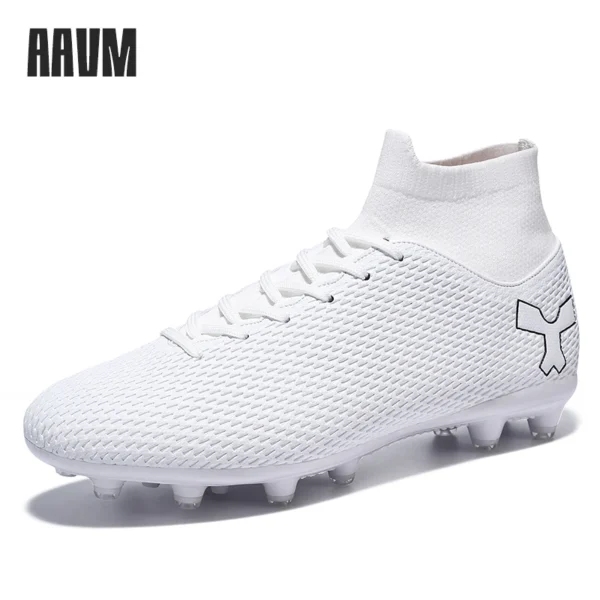 AAVM Football Boots Men Soccer Shoes Football Sneakers Non Slip Abrasion Resistant Elastic Protect Comfortable Soccer Boots 1