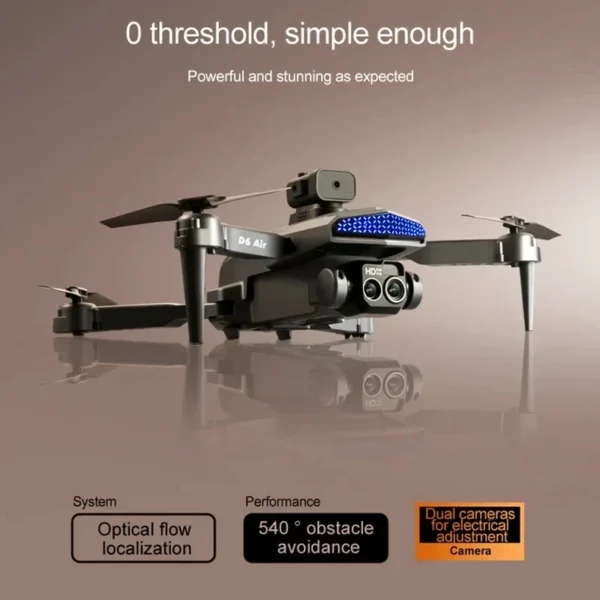 XIAOMI MIJIA D6 Drone 8K Professional Electric Adjustment Dual Camera Brushless Motor Five-Way Obstacle Avoidance Quadcopter Toy 6