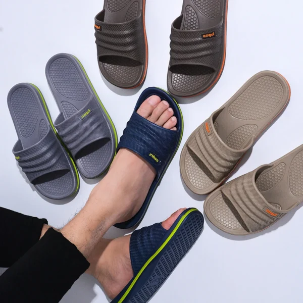 Men Slipper for Home Beach Slippers Women Non-slip Bath Female Slippers Outdoors Man 2024 Summer Shoes Unisex Indoor Slippers 6