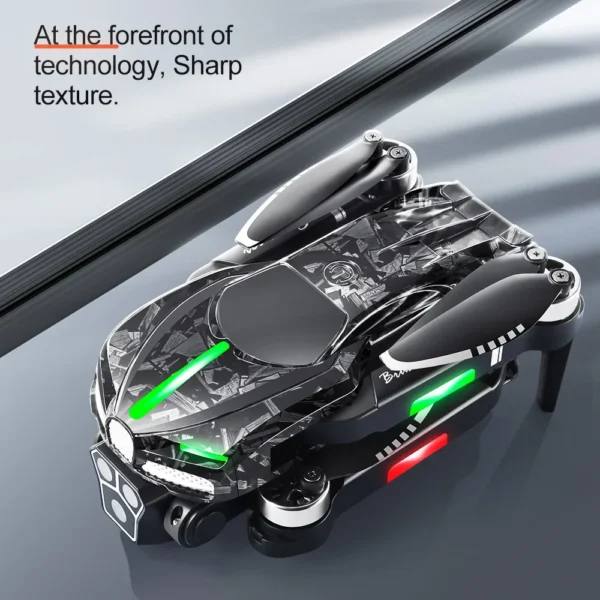 BMAD New 2024 V186 Brushless Drone Professional Three Camera HD Aerial 2.4G Photography Professional Obstacle Four-axis Toy Gift 5