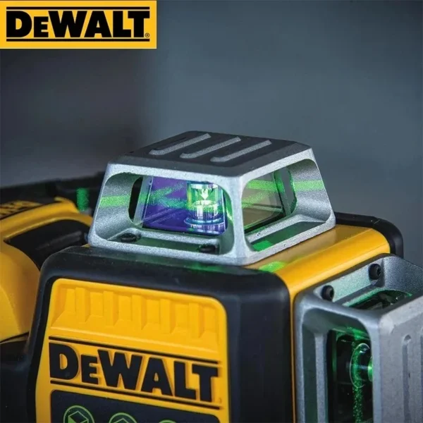 Dewalt DW089LG 3 Sides*360 12 Lines professional laser level unit  Green Light electric tool Meter Outdoor Degree Vertical 5