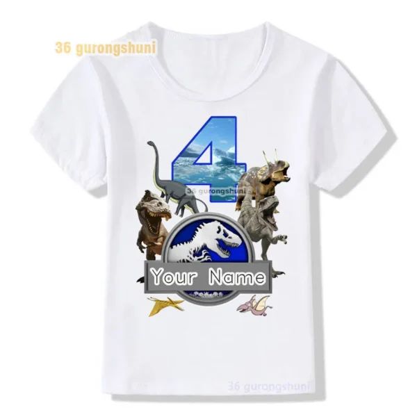 kids t shirt for boys park game kid clothing girls clothes tshirt boy 2 3 4 5 6 7 8 year birthday graphic tee children t-shirts 3