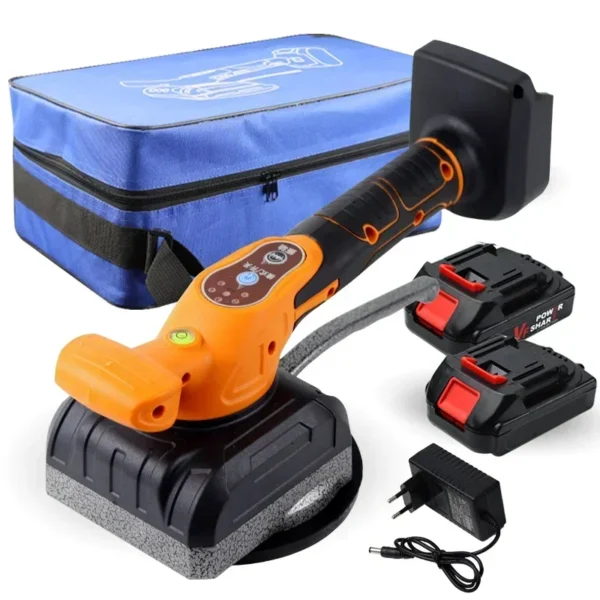 Professional 48VF Automatic Electric Tiling Machine 5 Gears Rechargeable Floor Laying Leveling Tool Bubble Leveler Power Tools 1