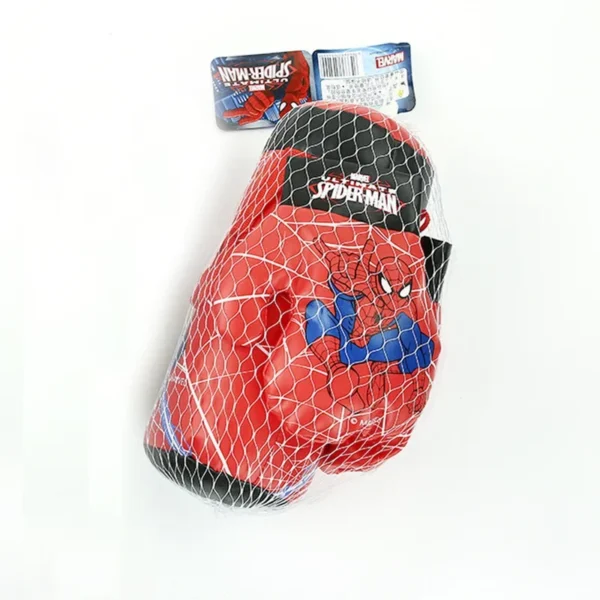 Spider Man Mini Boxing Set Children'S Glove+Bag Anime Cartoon Cute Sports Toy Physical Training Boy Girl Birthday X-Mas Gift Kid 3