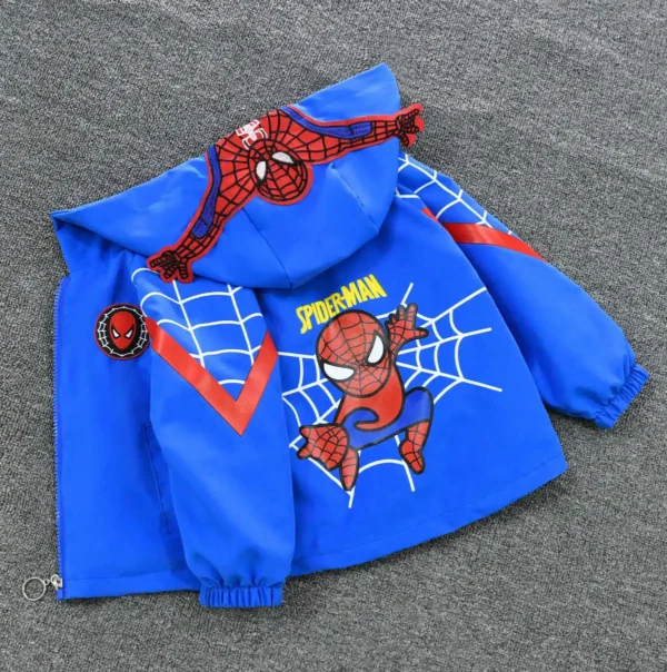 Winter Autumn Marvel Spiderman Children Boys Hooded Sweatshirts Clothes For Kids Plus Pullovers Tops Teen Boys Hoodie Set 3