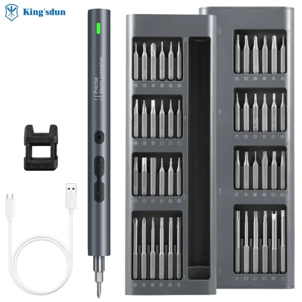 28/62/120 in 1 Electric Screwdriver Precision Set Power Tool Rechargeable Magnetic Small Bit for Xiaomi Mobile Cell Phone Repair 1