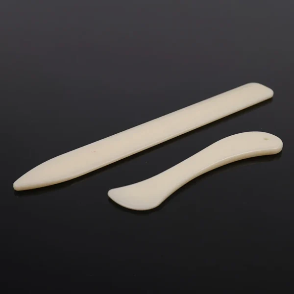 2pcs Folder Paper Creaser Tool Plastic Bone Scoring Folding Creasing Scrapbooking DIY Handmade Bookbinding Cards Tool 3