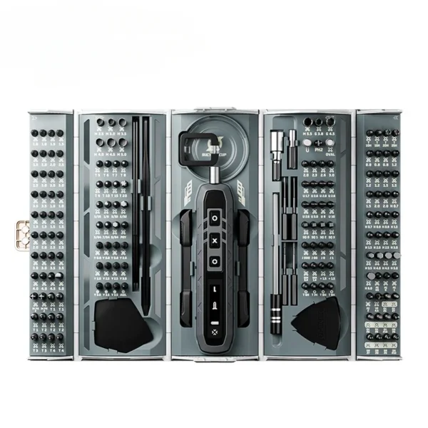 Rechargeable Electric Screwdriver Set 180pcs Small Electric Screwdriver Professional Kit Mobile Phone Repair Cordless Power Tool 1