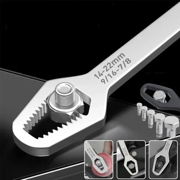 8-22mm Universal Torx Wrench Self-tightening Adjustable Glasses Wrench Board Double-head Torx Spanner Hand Tools for Factory 1