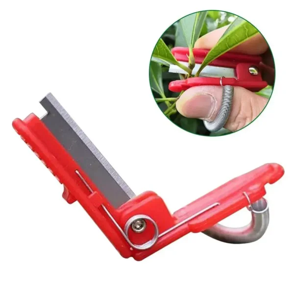 Multifunction Thumb Knife Garden Pruner Fruit Picking Device Safe Fruit Blade Tool Cutting Blade Rings Finger Protector Catcher 3