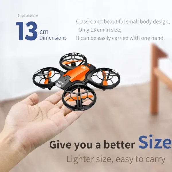 V8 Mini Drone 4k Profession HD Wide Angle Camera 1080P WiFi FPV Drones Height Keep Remote Control Helicopter Gift Toys 5