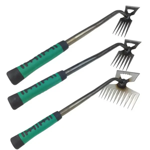 2 In 1 Manual Weeds Remover Tool Grass Rooting Loose Garden Gardening Puller Removal Weeding Tool for Garden Lawn Yard 1