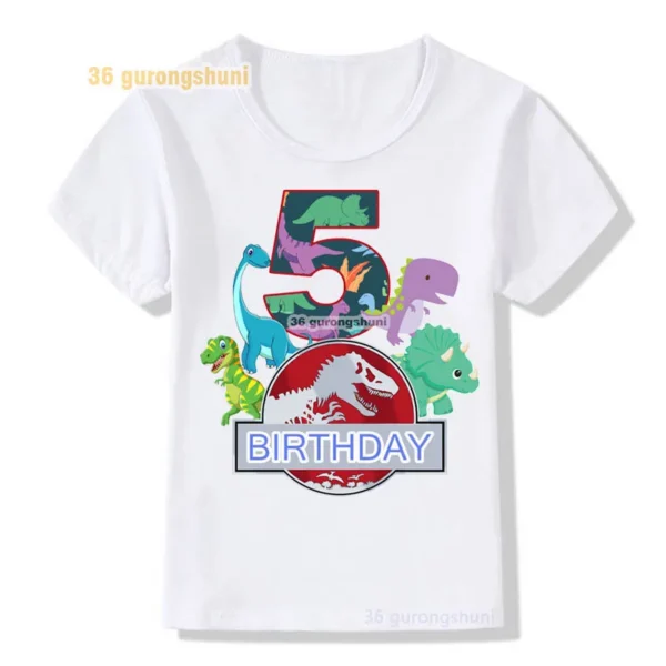 kids t shirt for boys park game kid clothing girls clothes tshirt boy 2 3 4 5 6 7 8 year birthday graphic tee children t-shirts 4