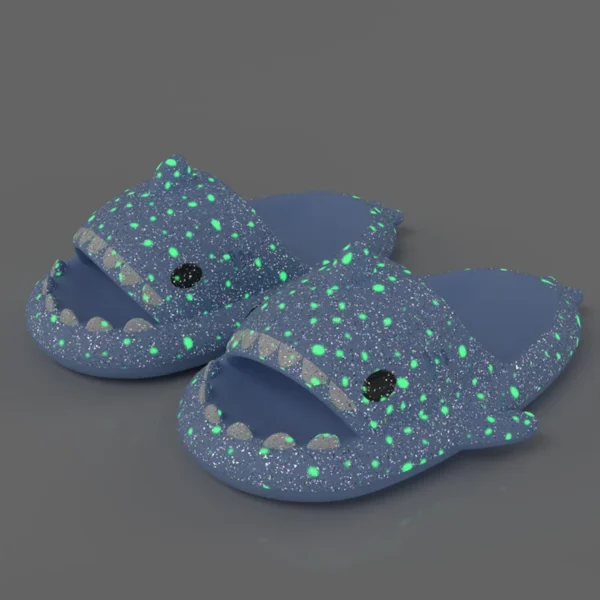 Luminous Slippers Shark Slippers Fashion Women's Cute Flip Flops Men's Summer Outdoor Beach Shoes Couple Indoor Cartoon Sandals 4