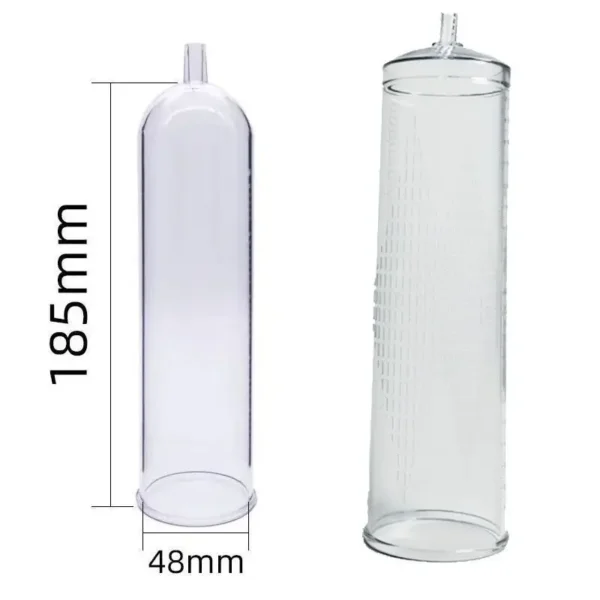 Accessories for Penis Pump Cylinder Flask Part Replacement for Dick Extender Enhancer Stretcher Vacuum Pumps Sex Toys Men 2