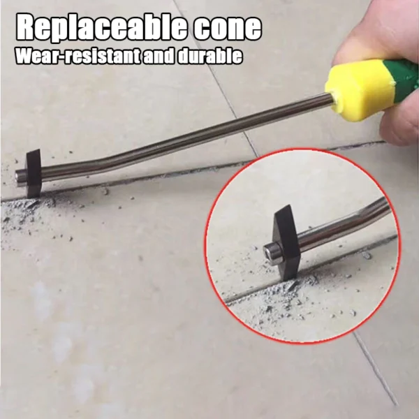 Ceramic Tile Marble Grout Removal Tool Tungsten Steel Tiles Gap Cleaner Drill Bit for Floor Wall Seam Cement Cleaning Hand Tool 2