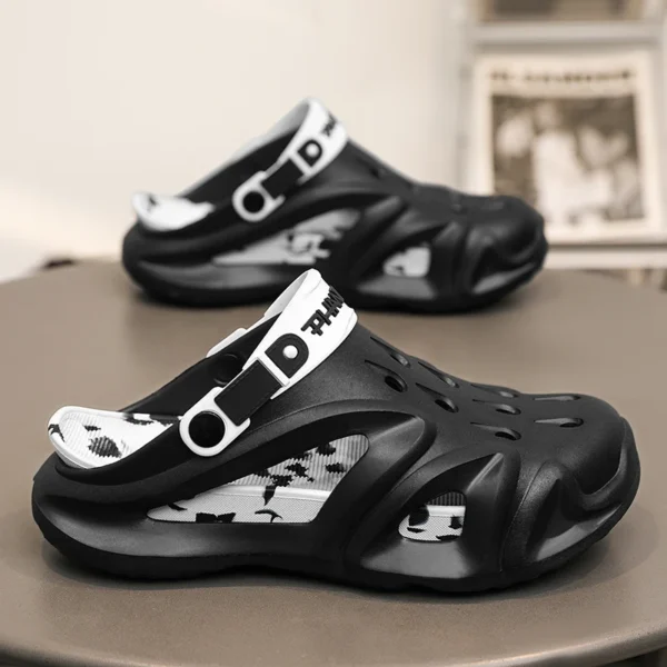 New Stylish Mens Slippers Casually Chic Easy To Clean High-quality Explosive Style Trendy All-match Sandals For Men Hard-Wearing 1