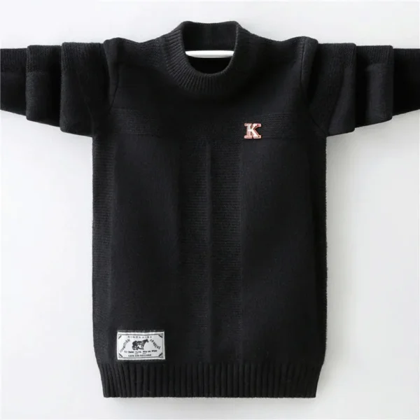 Children's sweater FALL Winter New Cotton Clothing Hedging  Sweater teenage boys Sweater Children's clothing 10 12 14 years 3