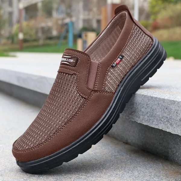 Canvas Shoes Men Classic Loafers Men Casual Shoes Breathable Walking Flat Men Shoes Sneakers Plus Size 2023 4