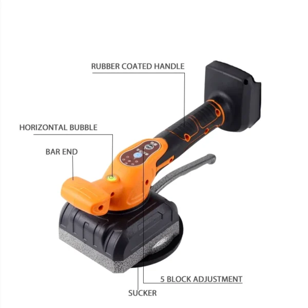 Professional 48VF Automatic Electric Tiling Machine 5 Gears Rechargeable Floor Laying Leveling Tool Bubble Leveler Power Tools 3