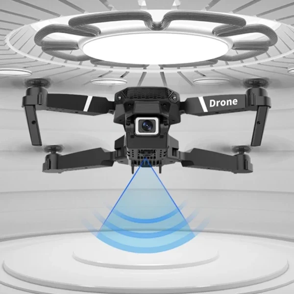 Professional Drone E88 4K Wide-Angle HD 1080P Camera WiFi FPV Height Hold Foldable RC Drone Quadrotor Helicopter Children's Toys 5