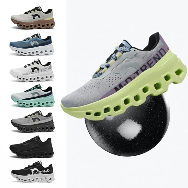 Hot Sale Brand Men Sneakers Breathable Non-slip Vulcanize Shoes For Man Lace-up Comfortable New Fashion Cushioning Running Shoes 1