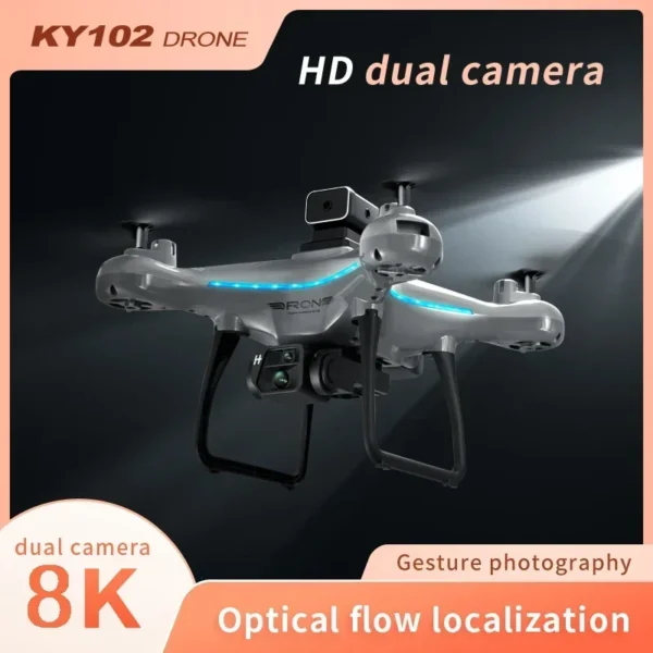 For Xiaomi KY102 Drone 8K Professional HD Dual Camera Aerial Photography 360 Obstacle Avoidance Optical Flow Four-Axis RC Toy 3