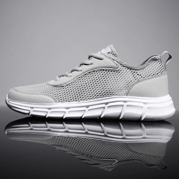 Summer Mesh Shoes Men Sneakers Breathable Light Men's Casual Shoes Lace-Up Walking Footwear Tenis Masculino Zapatillas Hombre 5