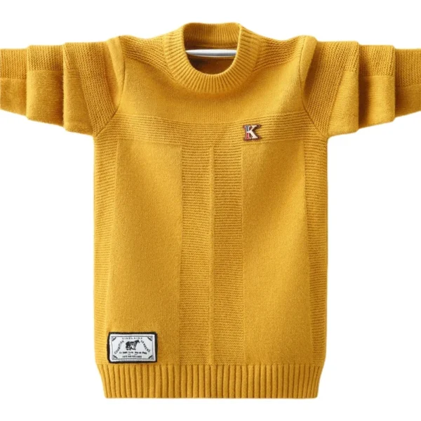 Children's sweater FALL Winter New Cotton Clothing Hedging  Sweater teenage boys Sweater Children's clothing 10 12 14 years 4