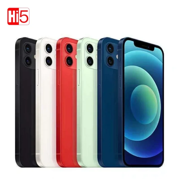 Original Apple iPhone 12 mini 5.4" 4G 5G  64GB/128GB/256GB ROM Unlock Dual 12MP A14 Chip IOS LTE Unlocked Smartphone 12MINI 1