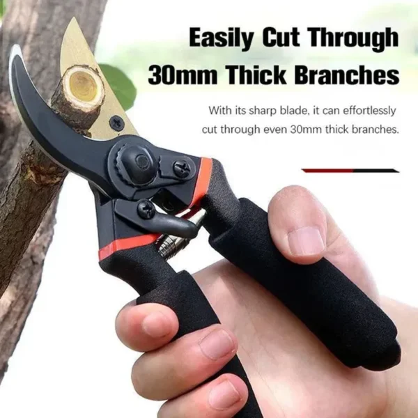 Garden Pruning Shears Plant Trim Horticulture Hand Pruner Shrub Garden Scissor Orchard Branch Shear Professional Pruning Tool 2