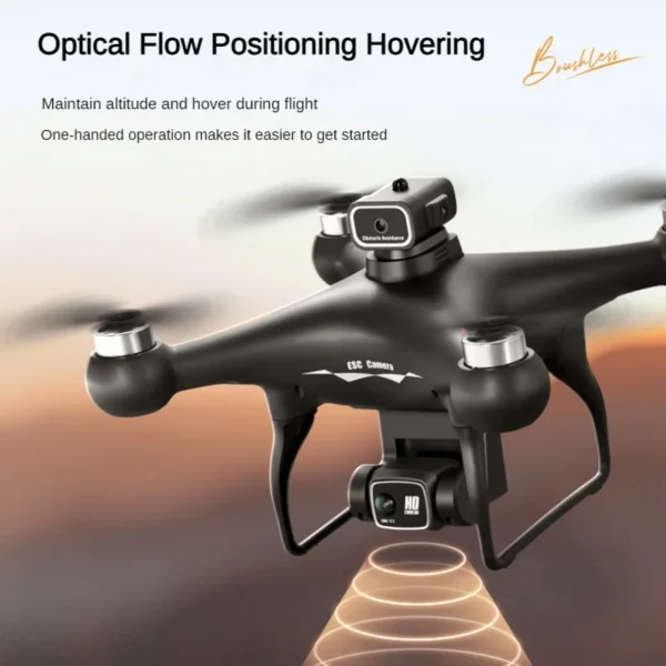 Drone S116 4k Hd Dual Camera Wifi Fpv Optical Flow Positioning Obstacle Avoidance Brushless Rc Quadcopter Drone Professionnel 4