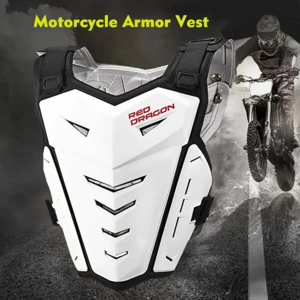 Motorcycle Body Armor Motorcycle Jacket Body Armor Motorcycles Riding Chest Protector Motocross Off-Road Racing Vest 1