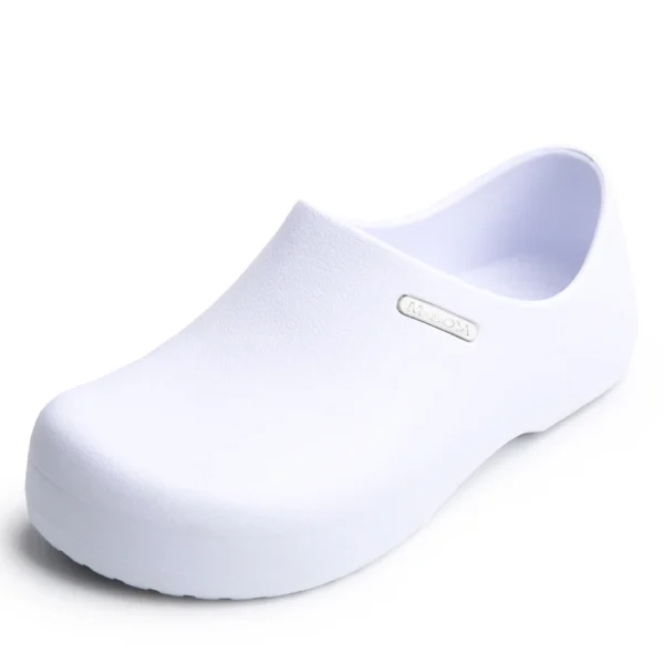 Ngouxm Men Chef Shoes Women Non-slip Waterproof Oil-proof Kitchen  Nurse Shoes Work Cook Shoes 4