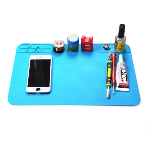 Heat Insulation Soldering Mat Job Tools Computer Desktop Repair Tool Kit Working Pad Mobile Phone Repair Tools DIY Opening Tool 2