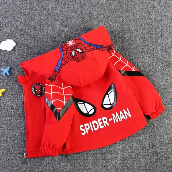 Winter Autumn Marvel Spiderman Children Boys Hooded Sweatshirts Clothes For Kids Plus Pullovers Tops Teen Boys Hoodie Set 1