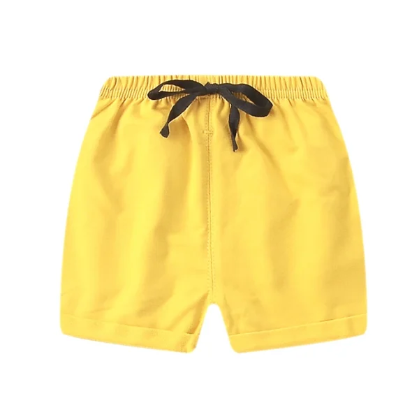 1 2 3 4 5 6 Years Boys Casual Shorts Infant Trousers 100% Cotton Solid Baby Short Pants Toddler Kids Sport Shorts Beach Shorts 5