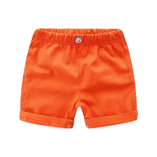 linen children's short Thin Boy Pants Summer boys' Shorts trousers 6 Colour Boy clothes toddler Kids clothing 2 To 7 Year Shorts 4