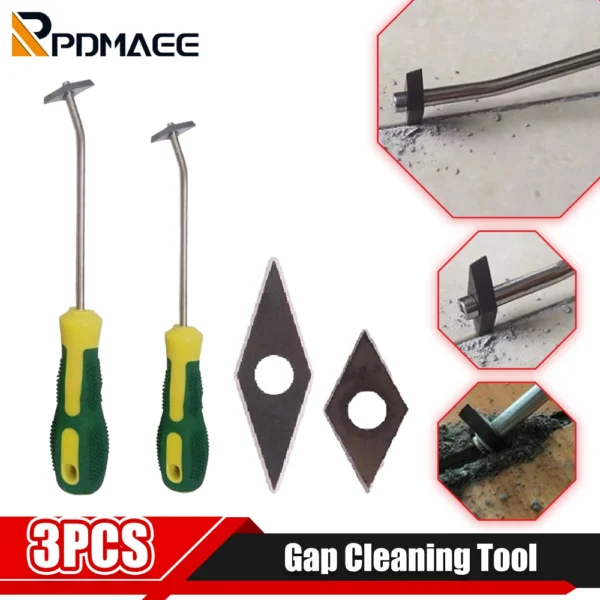 Ceramic Tile Marble Grout Removal Tool Tungsten Steel Tiles Gap Cleaner Drill Bit for Floor Wall Seam Cement Cleaning Hand Tool 1