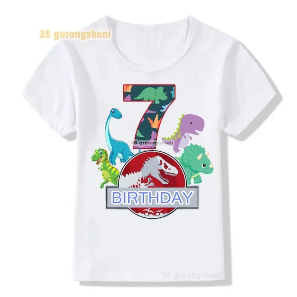 kids t shirt for boys park game kid clothing girls clothes tshirt boy 2 3 4 5 6 7 8 year birthday graphic tee children t-shirts 6