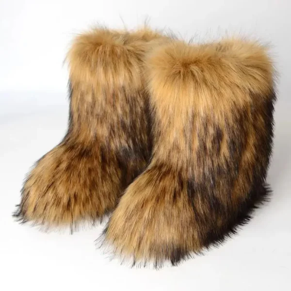 Y2g Fur Boots Winter Warm Fashion Snow Boots 1