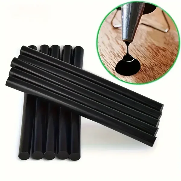 Car Hot Melt Glue Sticks Body Dent Repair Strong Adhesion Puller Tools Black Hot Melt Glue Stick Paintless Removal Repair Strips 4