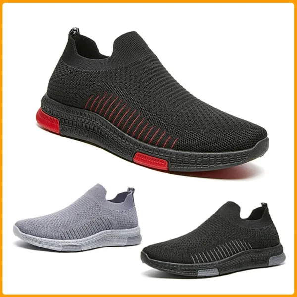 Xiaomi Youpin Sneakers Men Anti Odor Breathable Sports Flying Woven Walking Fashion Retro Casual Loafers Outdoor Casual Shoes 1