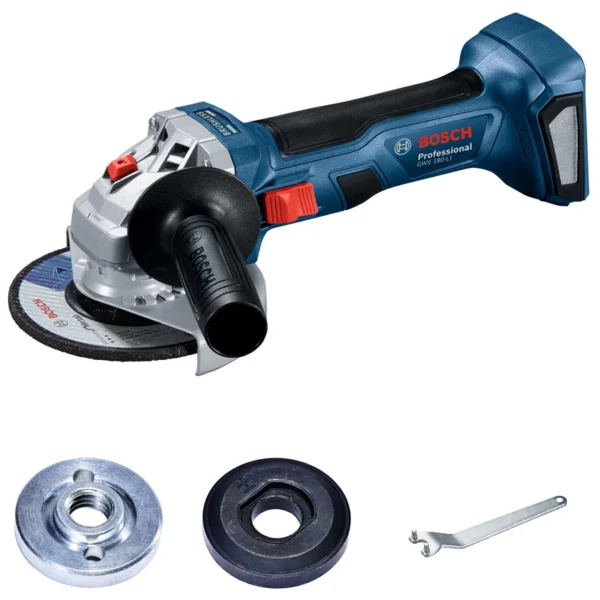 BOSCH GWS180-LI Angle Grinder Cordless GWS 180 li Rechargeable Grinder Brushless Professional Cutting Machine Portable Polisher 2