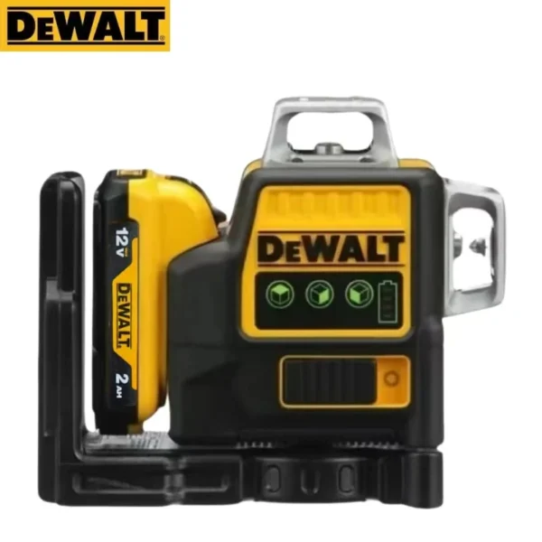 2024 Dewalt DW089LG 3 Sides*360 12 Lines Laser Level Horizontal Green Light tool Meter Outdoor Degree Vertical 12V  Battery 3