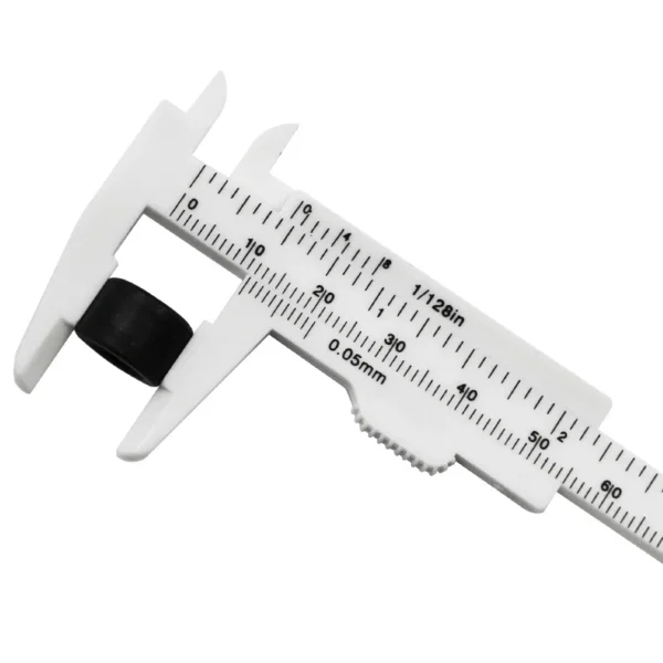 New Mini Plastic Vernier Caliper, 0-80mm Measuring Jewelry Measuring Tool, Students Caliper, Small Gifts 4