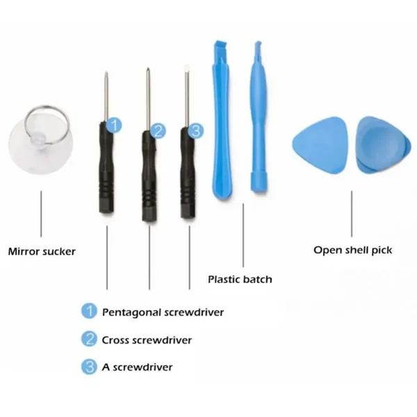 11Pcs/Set Mobile Phones Opening Screen Pry Bar Repair Tool Kit SmartPhone Disassemble Screwdriver Sets for IPhone Samsung Xiaomi 6