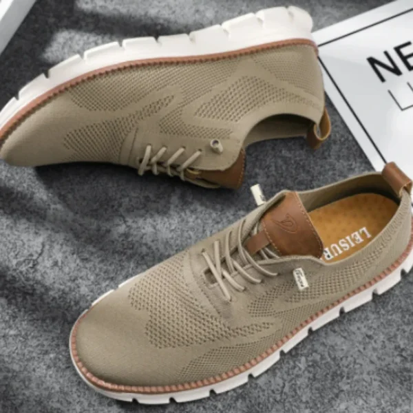 Mens Casual Shoes Spring Mesh Sneakers Plus Size Business Casual Business Loafers Formal Shoes for Men Trainers Zapatos 1